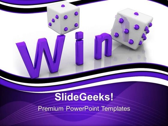 Win Cube Game PowerPoint Templates And PowerPoint Themes 0712 Win Cube Game PowerPoint Templates And PowerPoint Themes 0712