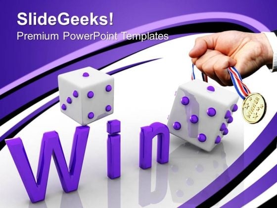 Win Cube Game PowerPoint Templates And PowerPoint Themes 0812 Win Cube Game PowerPoint Templates And PowerPoint Themes 0812
