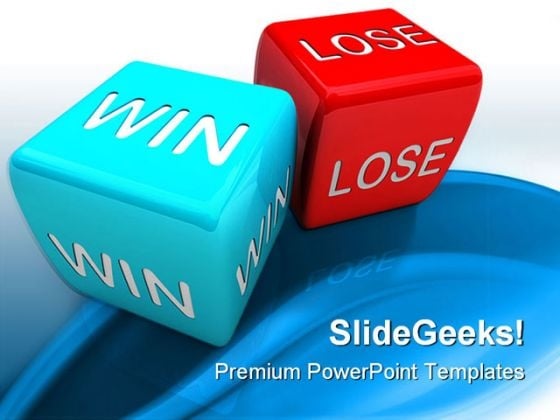 Win Or Lose Business PowerPoint Templates And PowerPoint Backgrounds 0211 Win Or Lose Business PowerPoint Templates And PowerPoint Backgrounds 0211