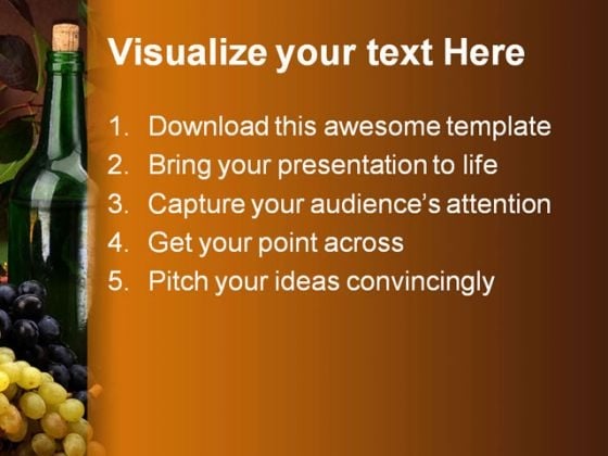 Wine01 People PowerPoint Template 0810 Wine01 People PowerPoint Template 0810