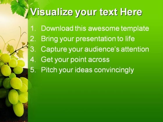 powerpoint background food