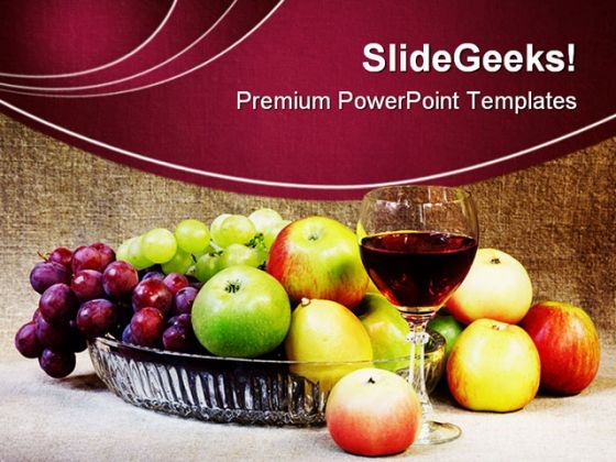 Wine Fruits Holidays PowerPoint Themes And PowerPoint Slides 0211 Wine Fruits Holidays PowerPoint Themes And PowerPoint Slides 0211