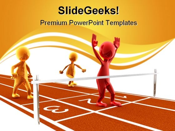 Winner Sports PowerPoint Templates And PowerPoint Backgrounds 0611