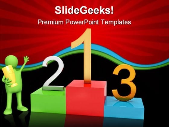 Winner Sports PowerPoint Themes And PowerPoint Slides 0411