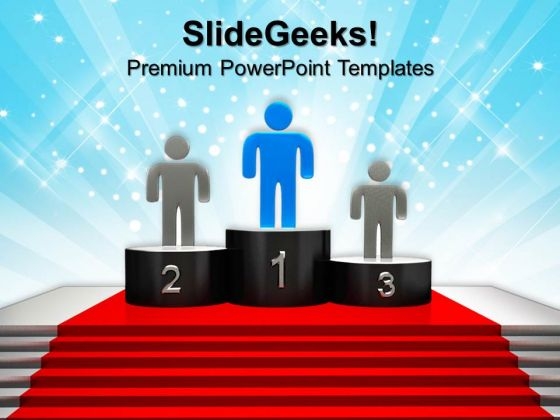 Winners Podium PowerPoint Templates And PowerPoint Themes 0912
