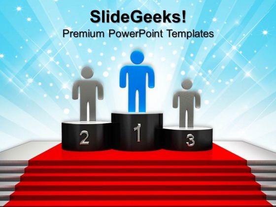 Winners Podium PowerPoint Templates And PowerPoint Themes 0912 Winners Podium PowerPoint Templates And PowerPoint Themes 0912