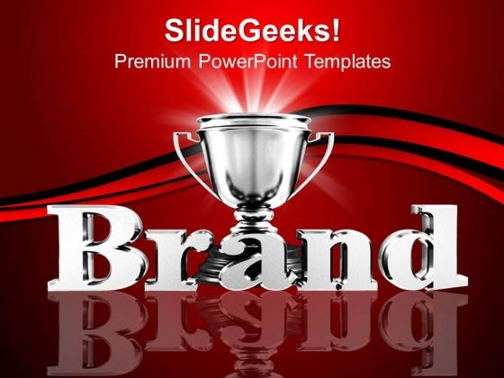 Winners Trophy Success PowerPoint Templates And PowerPoint Themes 0812