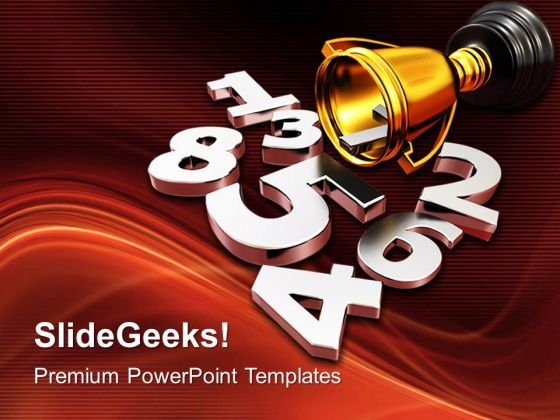Winning Trophy Numbers PowerPoint Templates And PowerPoint Themes 1012 Winning Trophy Numbers PowerPoint Templates And PowerPoint Themes 1012