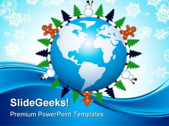 winter holidays powerpoint backgrounds and templates 0111 title