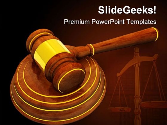 Wooden Gavel Law PowerPoint Themes And PowerPoint Slides 0411 Wooden Gavel Law PowerPoint Themes And PowerPoint Slides 0411