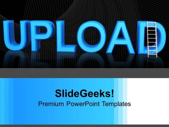 Word Upload With Ladder Business PowerPoint Templates Ppt Backgrounds For Slides 1112 Word Upload With Ladder Business PowerPoint Templates Ppt Backgrounds For Slides 1112