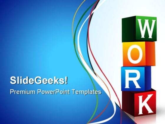 Work Blocks Business PowerPoint Templates And PowerPoint Backgrounds 1211 Work Blocks Business PowerPoint Templates And PowerPoint Backgrounds 1211