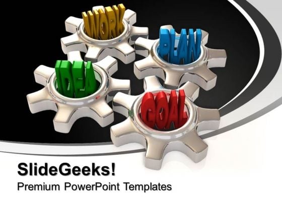 Work Plan And Goal Gearwheels PowerPoint Templates And PowerPoint Themes 0912 Work Plan And Goal Gearwheels PowerPoint Templates And PowerPoint Themes 0912