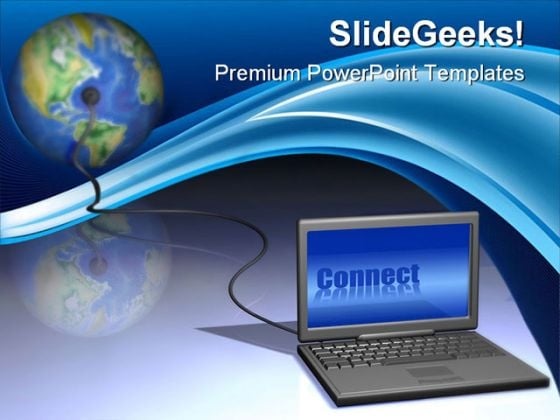 World Connecting Computer PowerPoint Themes And PowerPoint Slides 0211 World Connecting Computer PowerPoint Themes And PowerPoint Slides 0211