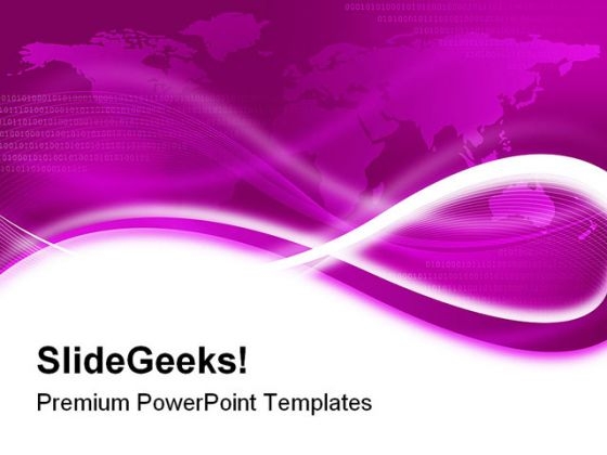 World Map Magenta Background PowerPoint Template 0910 World Map Magenta Background PowerPoint Template 0910