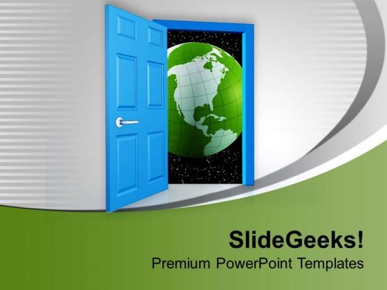 World Of Opportunities PowerPoint Templates Ppt Backgrounds For Slides 0713 World Of Opportunities PowerPoint Templates Ppt Backgrounds For Slides 0713
