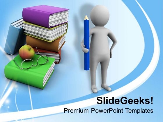 Write Books And Become Writer PowerPoint Templates Ppt Backgrounds For Slides 0713 Write Books And Become Writer PowerPoint Templates Ppt Backgrounds For Slides 0713