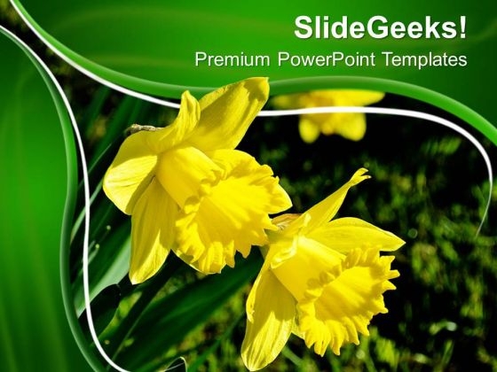 Yellow Flower Backgrund PowerPoint Templates Ppt Backgrounds For Slides 0713 Yellow Flower Backgrund PowerPoint Templates Ppt Backgrounds For Slides 0713