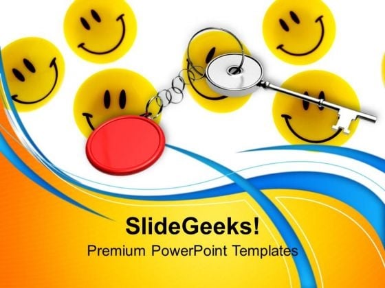Yellow Smileys With Key Chain PowerPoint Templates Ppt Backgrounds For Slides 0213 Yellow Smileys With Key Chain PowerPoint Templates Ppt Backgrounds For Slides 0213