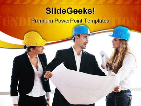 Young Architect Real Estate PowerPoint Themes And PowerPoint Slides 0611