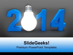 2014 Happy New Year Innovation PowerPoint Template 1113 2014 Happy New Year Innovation PowerPoint Template 1113
