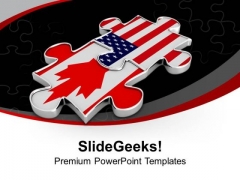 2 Interconnected Puzzle Pieces America Flag PowerPoint Templates Ppt Backgrounds For Slides 0313 2 Interconnected Puzzle Pieces America Flag PowerPoint Templates Ppt Backgrounds For Slides 0313