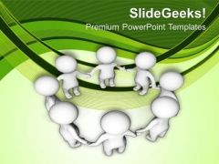 3d Business Team In A Circle PowerPoint Templates Ppt Backgrounds For Slides 0713 3d Business Team In A Circle PowerPoint Templates Ppt Backgrounds For Slides 0713