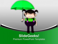 3d Cute Girl With Umbrella PowerPoint Templates Ppt Backgrounds For Slides 0613 3d Cute Girl With Umbrella PowerPoint Templates Ppt Backgrounds For Slides 0613