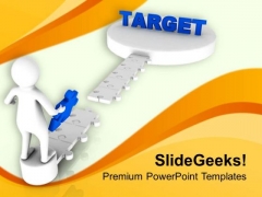 3d Image Of Puzzle Target PowerPoint Templates Ppt Backgrounds For Slides 0713 3d Image Of Puzzle Target PowerPoint Templates Ppt Backgrounds For Slides 0713