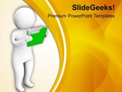 3d Man Checking Folder PowerPoint Templates Ppt Backgrounds For Slides 0813 3d Man Checking Folder PowerPoint Templates Ppt Backgrounds For Slides 0813