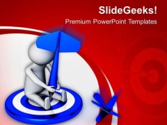 3d Man Throws Dart At Target PowerPoint Templates Ppt Backgrounds For Slides 0813 3d Man Throws Dart At Target PowerPoint Templates Ppt Backgrounds For Slides 0813