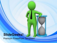 3d Man With Hour Glass PowerPoint Templates Ppt Backgrounds For Slides 0713 3d Man With Hour Glass PowerPoint Templates Ppt Backgrounds For Slides 0713