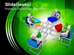 3d Man With Pie Chart PowerPoint Templates Ppt Backgrounds For Slides 0713 3d Man With Pie Chart PowerPoint Templates Ppt Backgrounds For Slides 0713
