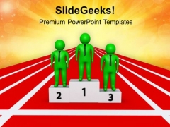 3d Men On Winning Podium PowerPoint Templates Ppt Backgrounds For Slides 0813 3d Men On Winning Podium PowerPoint Templates Ppt Backgrounds For Slides 0813