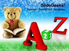 A To Z Education Children PowerPoint Templates And PowerPoint Themes 0812 A To Z Education Children PowerPoint Templates And PowerPoint Themes 0812