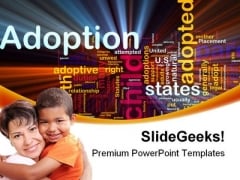 Adoption Family PowerPoint Templates And PowerPoint Backgrounds 0511 Adoption Family PowerPoint Templates And PowerPoint Backgrounds 0511