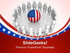America Is Surrounded With Great People PowerPoint Templates Ppt Backgrounds For Slides 0713 America Is Surrounded With Great People PowerPoint Templates Ppt Backgrounds For Slides 0713