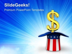 American Growth In Dollar Money PowerPoint Templates Ppt Backgrounds For Slides 0813 American Growth In Dollar Money PowerPoint Templates Ppt Backgrounds For Slides 0813