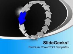 Arrows Interconnected In Circular Manner PowerPoint Templates Ppt Backgrounds For Slides 0313 Arrows Interconnected In Circular Manner PowerPoint Templates Ppt Backgrounds For Slides 0313