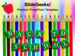 Back To School Pencils Education PowerPoint Templates And PowerPoint Themes 0512 Back To School Pencils Education PowerPoint Templates And PowerPoint Themes 0512