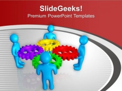 Be Connected With Your Team PowerPoint Templates Ppt Backgrounds For Slides 0613