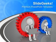 Be Geared With Latest Technology PowerPoint Templates Ppt Backgrounds For Slides 0713 Be Geared With Latest Technology PowerPoint Templates Ppt Backgrounds For Slides 0713
