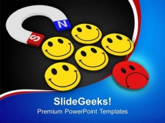 Be The Smiling Person For Positive Growth PowerPoint Templates Ppt Backgrounds For Slides 0713