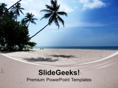 Beautiful Lonely Beach PowerPoint Templates Ppt Backgrounds For Slides 0513 Beautiful Lonely Beach PowerPoint Templates Ppt Backgrounds For Slides 0513