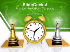 Become A King With Punctualty PowerPoint Templates Ppt Backgrounds For Slides 0413 Become A King With Punctualty PowerPoint Templates Ppt Backgrounds For Slides 0413