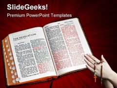 Bible A Glow Religion PowerPoint Themes And PowerPoint Slides 0211