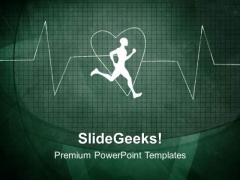 Blackboard With Healthy Heart Beat Medical PowerPoint Templates And PowerPoint Themes 0412 Blackboard With Healthy Heart Beat Medical PowerPoint Templates And PowerPoint Themes 0412