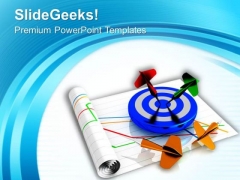 Blue And White Target Success PowerPoint Templates Ppt Backgrounds For Slides 0713 Blue And White Target Success PowerPoint Templates Ppt Backgrounds For Slides 0713