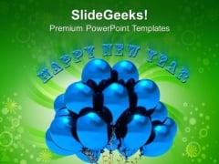 Blue Balloons For Celebration Theme PowerPoint Templates Ppt Backgrounds For Slides 0513 Blue Balloons For Celebration Theme PowerPoint Templates Ppt Backgrounds For Slides 0513