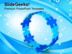 Blue Jigsaw Puzzles Business Process Cycle PowerPoint Templates Ppt Backgrounds For Slides 0513 Blue Jigsaw Puzzles Business Process Cycle PowerPoint Templates Ppt Backgrounds For Slides 0513